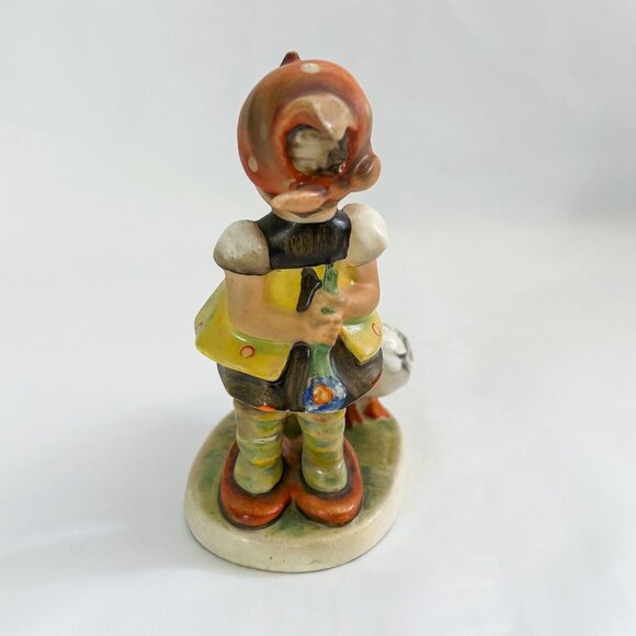 Goebel Hummel TMK2 Early 1950's Goose Girl Figurine, Early Mark Germany - Picture 3 of 9